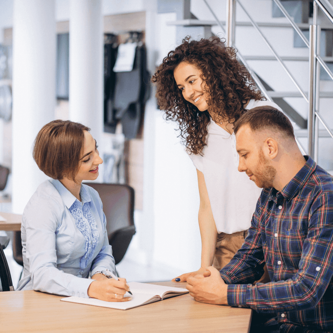 Parceiros em reunião de negócios